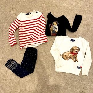 Adorable girls winter clothes ! 4T.  In excellent condition.